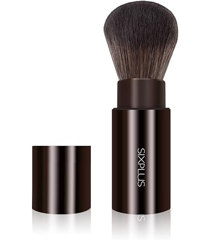 Amazon.co.jp: CHIKUHODO 熊野筆(化粧筆) 竹宝堂 パウダーブラシ 灰